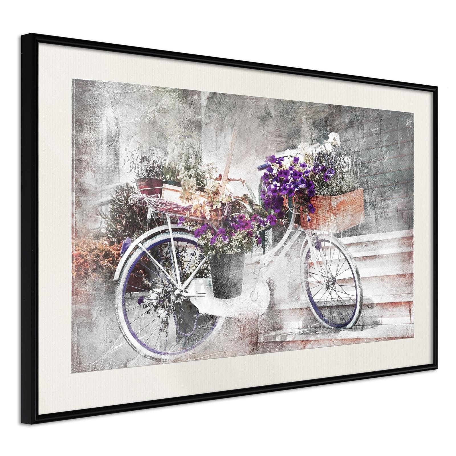 Inramad Poster / Tavla - Flower Delivery-Poster Inramad-Artgeist-peaceofhome.se