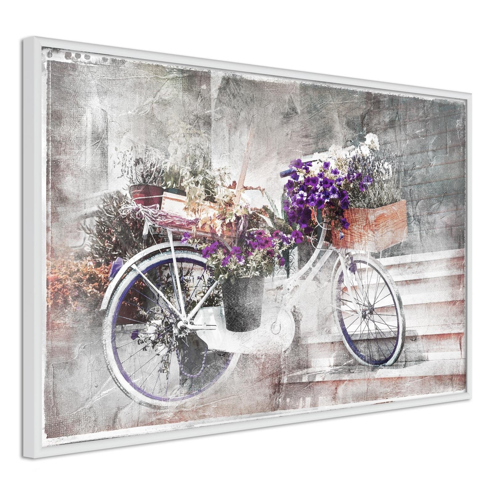 Inramad Poster / Tavla - Flower Delivery-Poster Inramad-Artgeist-peaceofhome.se