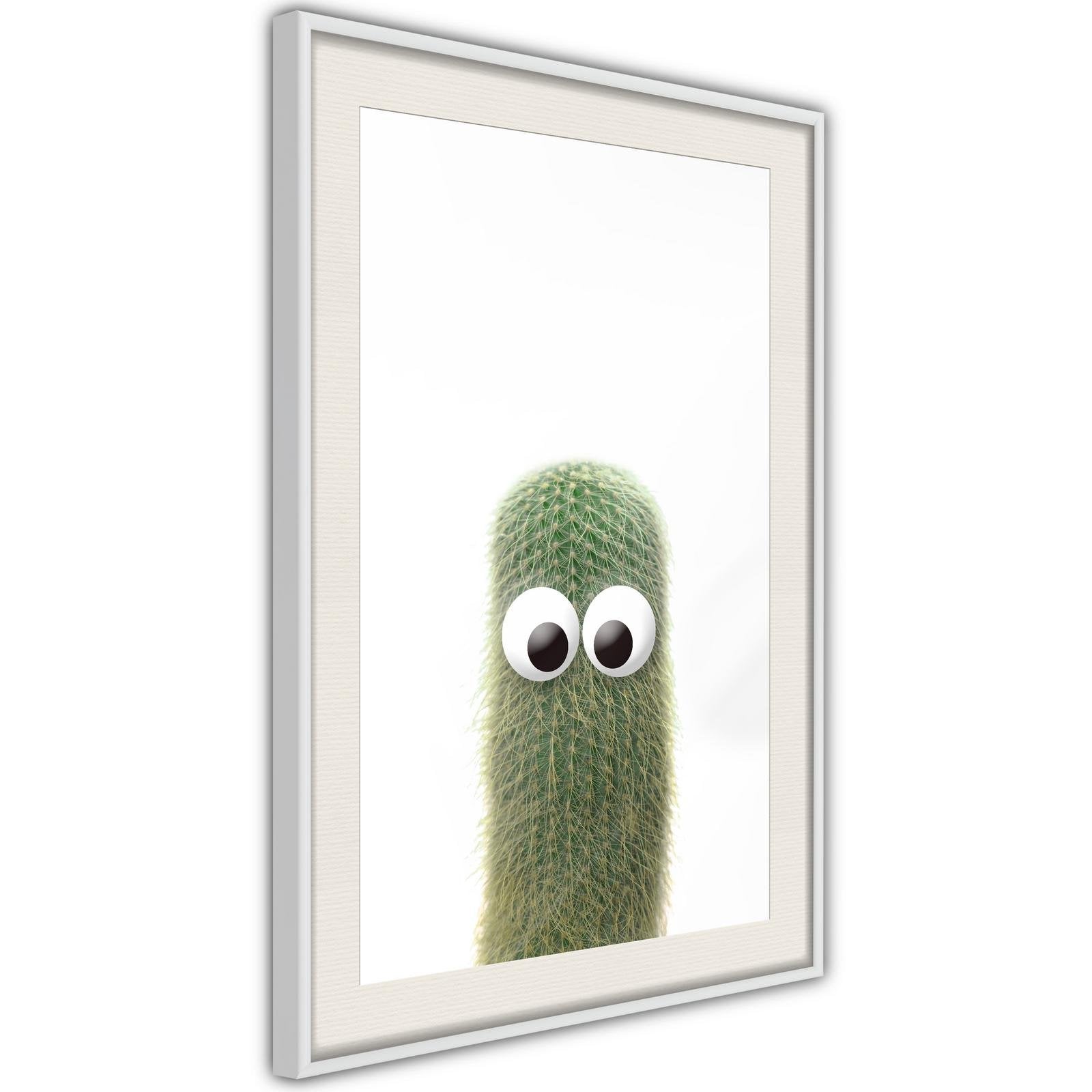 Inramad Poster / Tavla - Funny Cactus IV-Poster Inramad-Artgeist-peaceofhome.se