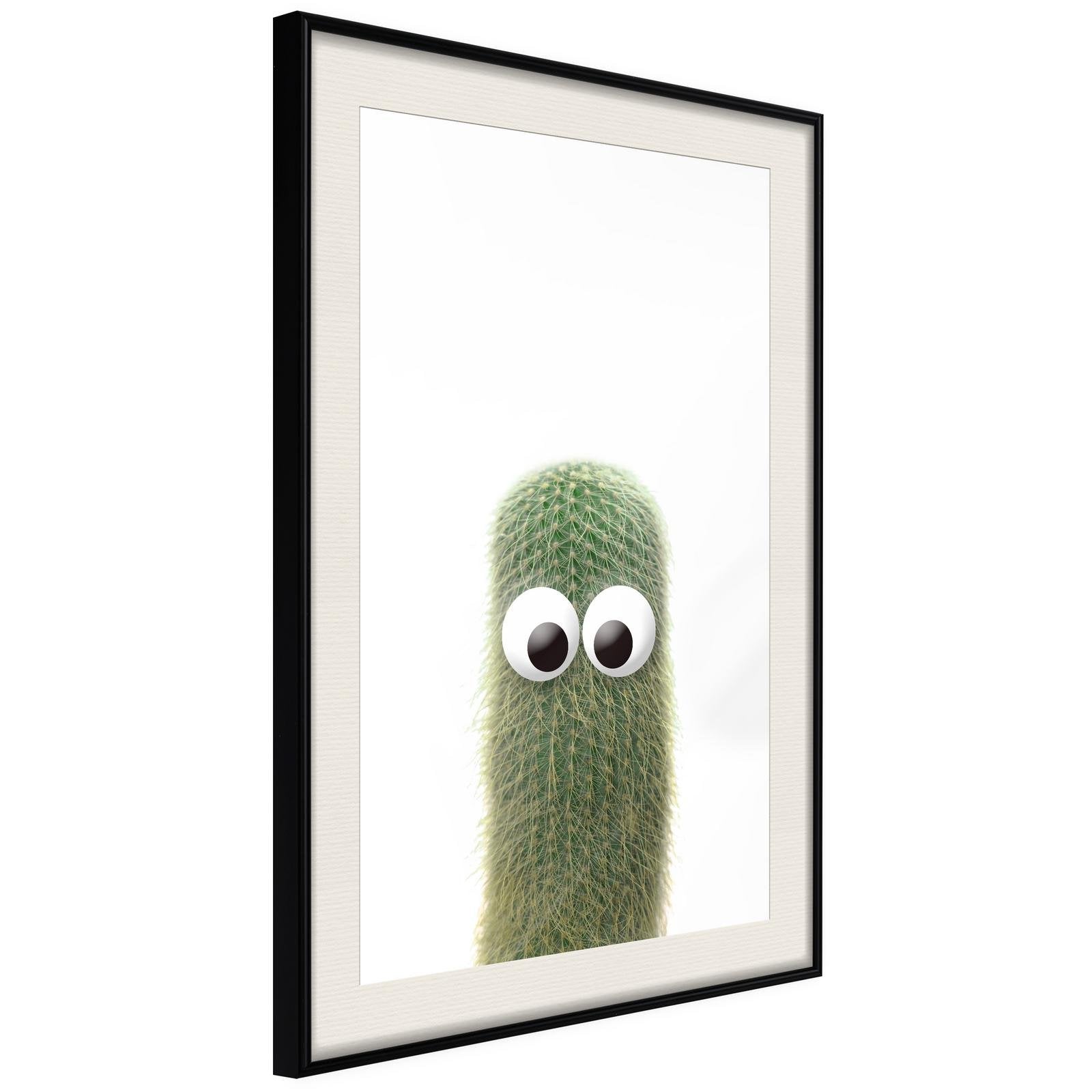 Inramad Poster / Tavla - Funny Cactus IV-Poster Inramad-Artgeist-peaceofhome.se