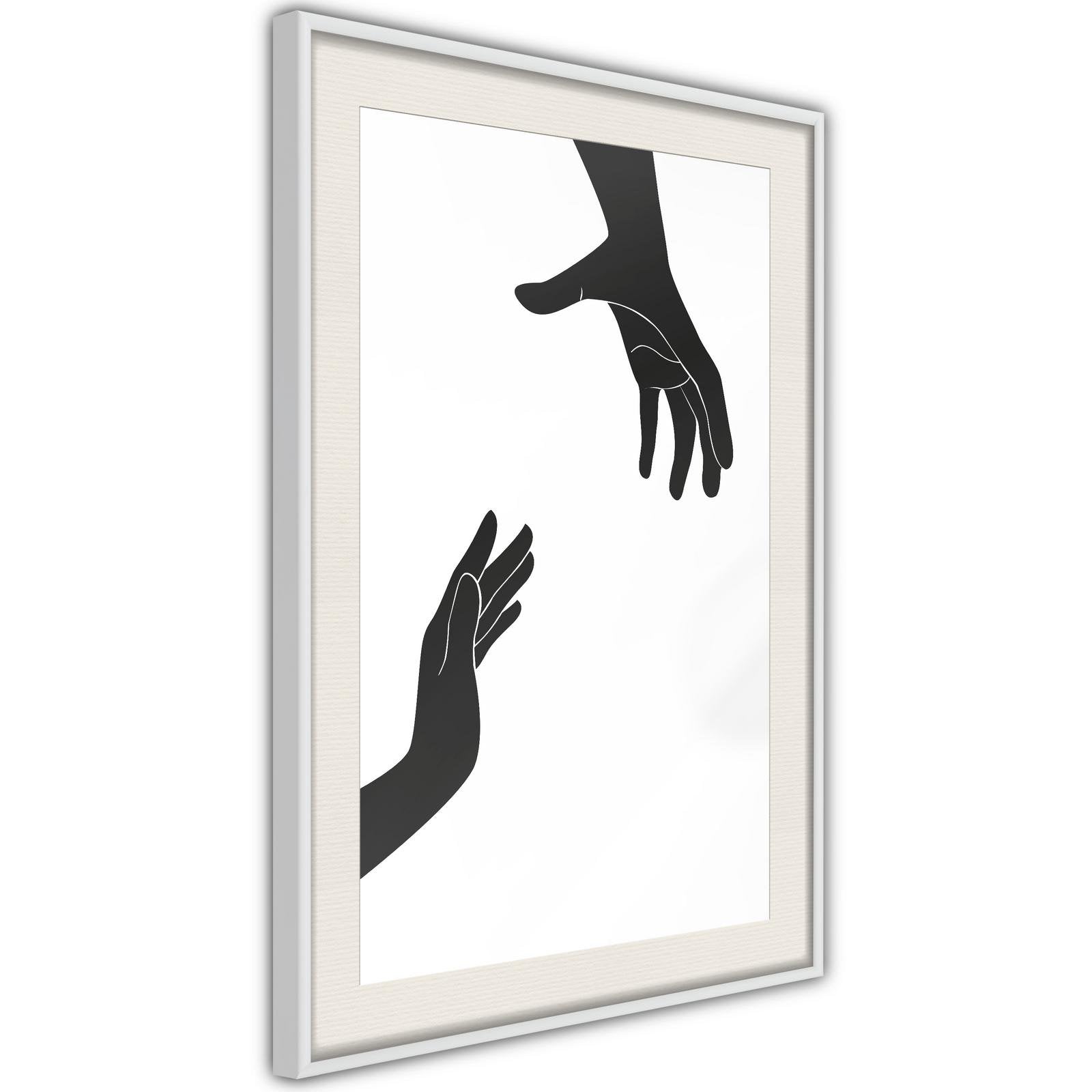 Inramad Poster / Tavla - Language of Gestures II-Poster Inramad-Artgeist-peaceofhome.se