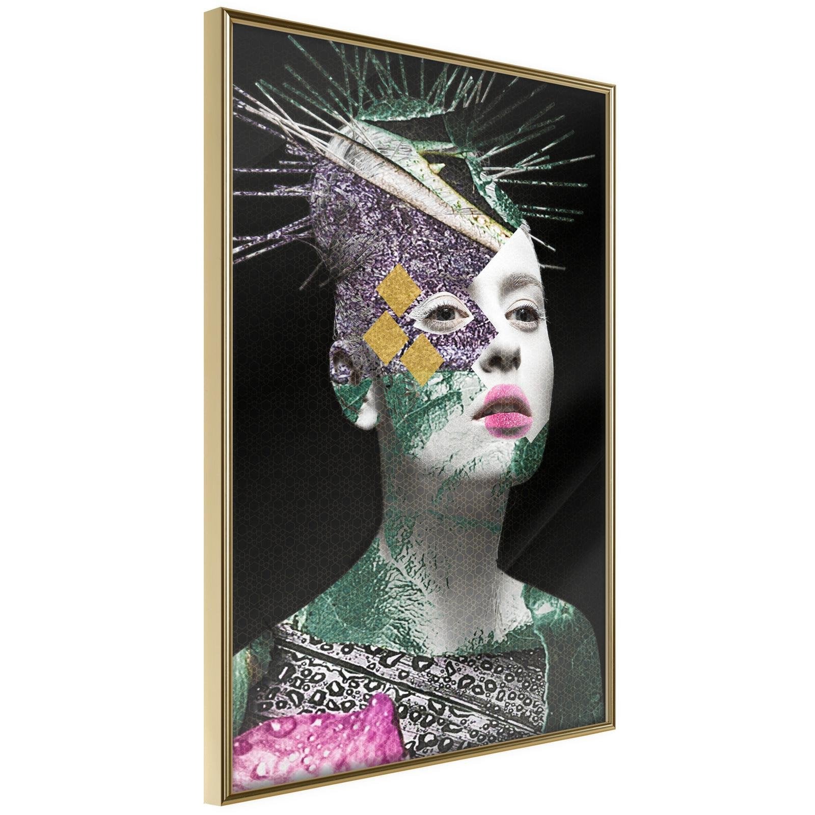 Inramad Poster / Tavla - Modern Beauty-Poster Inramad-Artgeist-20x30-Guldram-peaceofhome.se