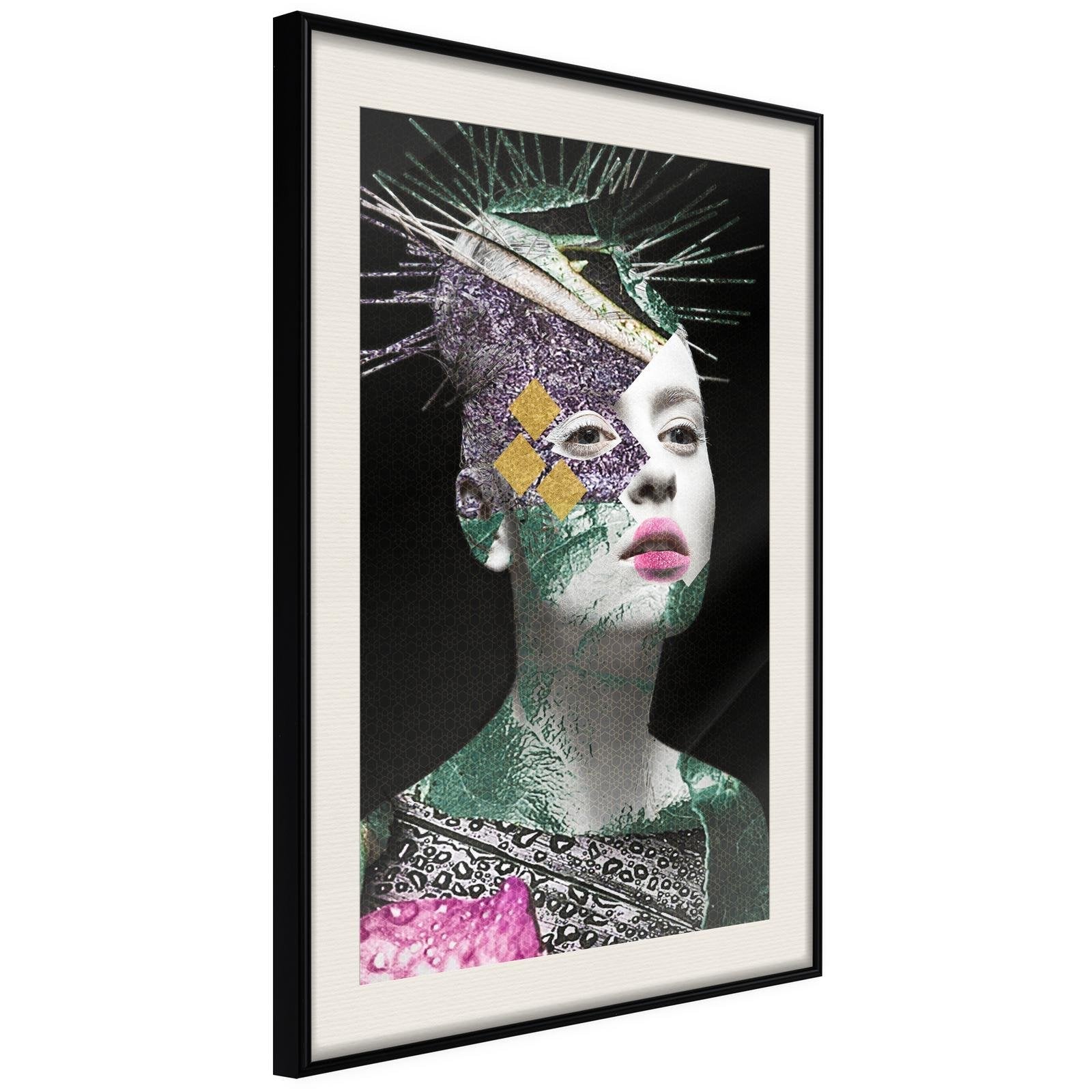 Inramad Poster / Tavla - Modern Beauty-Poster Inramad-Artgeist-20x30-Svart ram med passepartout-peaceofhome.se