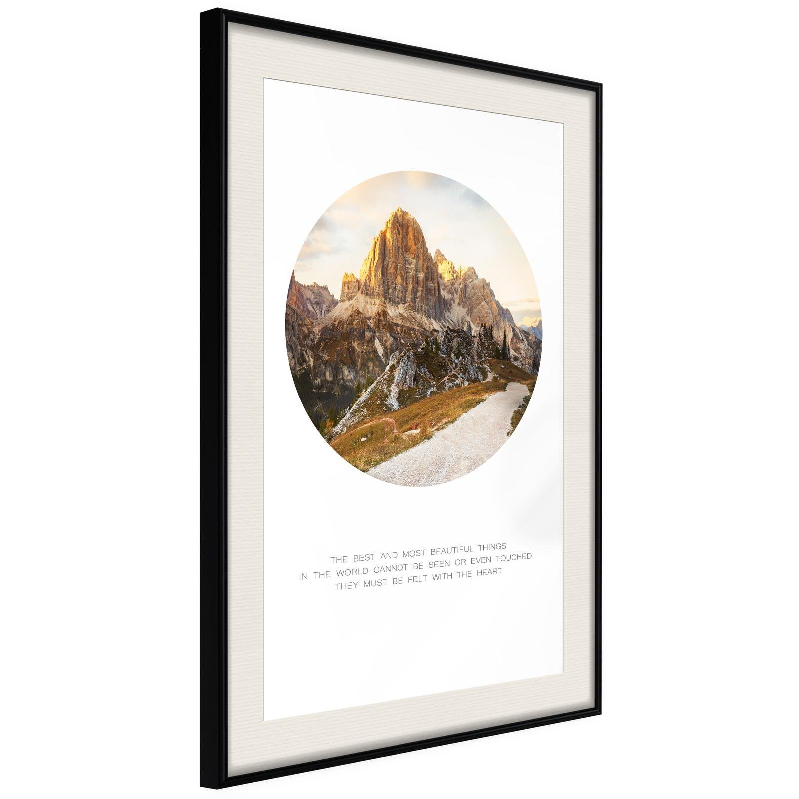 Inramad Poster / Tavla - Peak of Dreams-Poster Inramad-Artgeist-peaceofhome.se