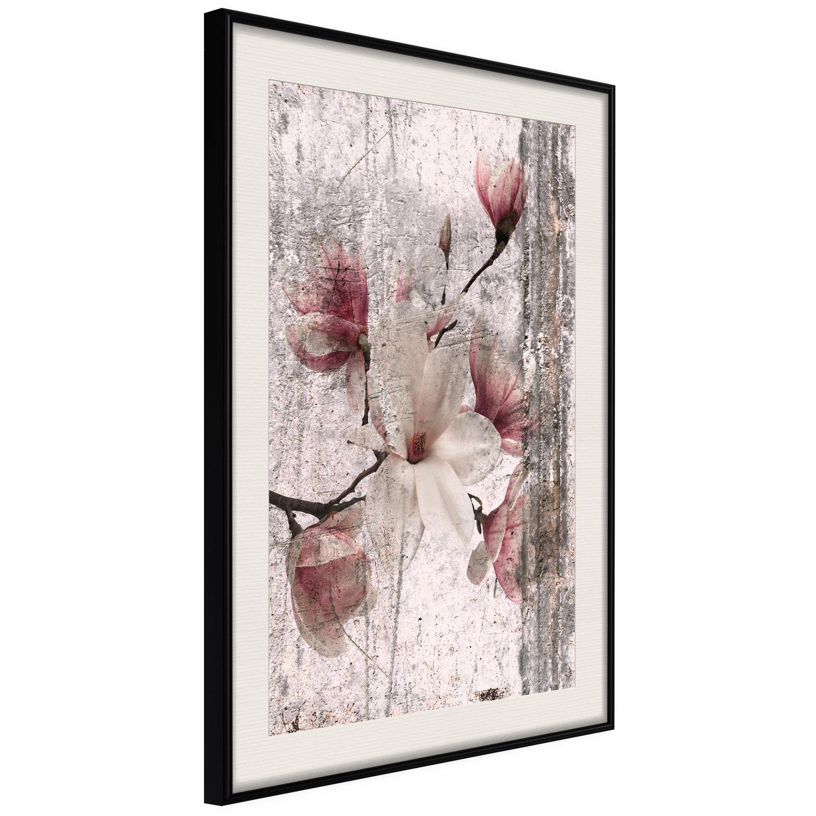 Inramad Poster / Tavla - Queen of Spring Flowers I-Poster Inramad-Artgeist-20x30-Svart ram med passepartout-peaceofhome.se