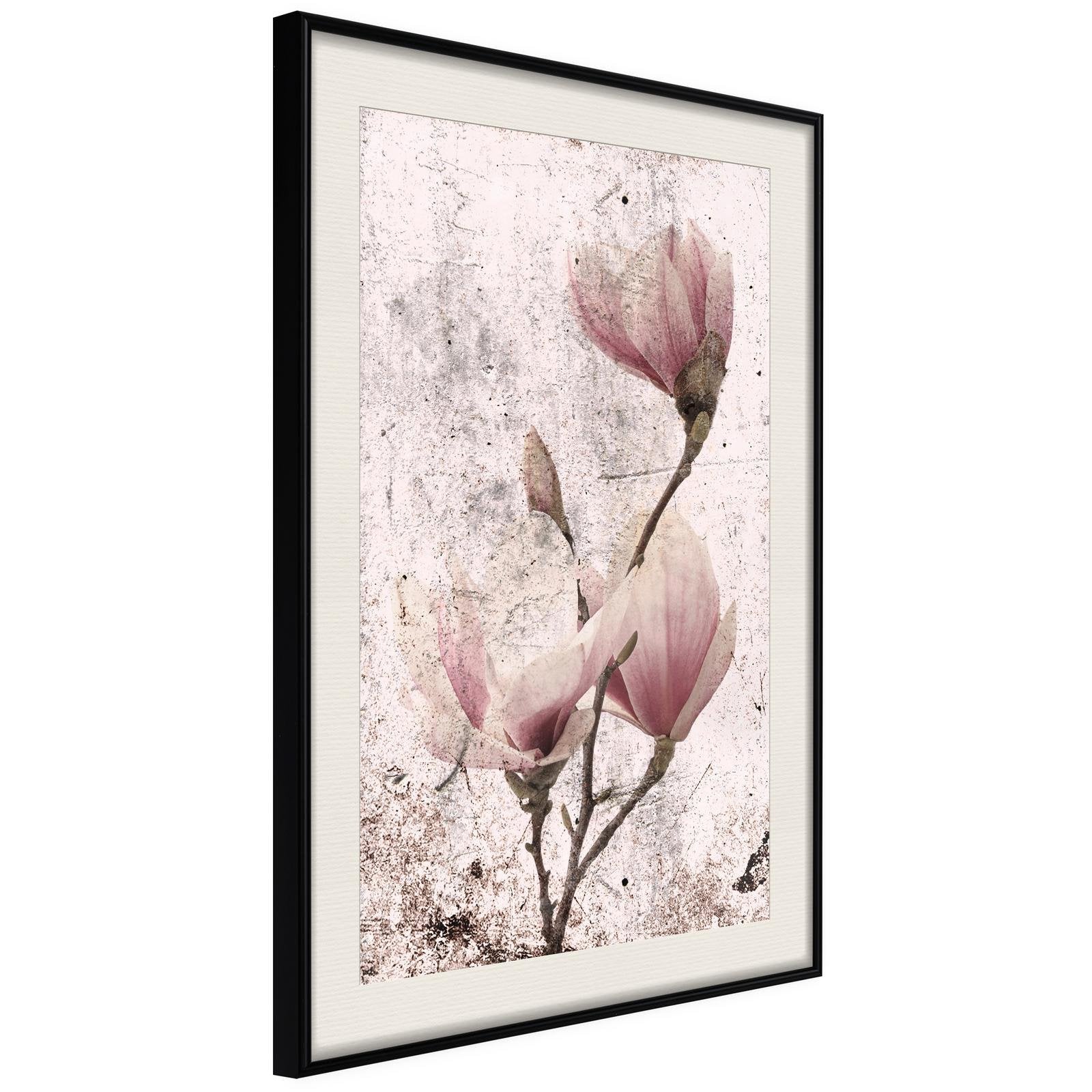 Inramad Poster / Tavla - Queen of Spring Flowers II-Poster Inramad-Artgeist-20x30-Svart ram med passepartout-peaceofhome.se