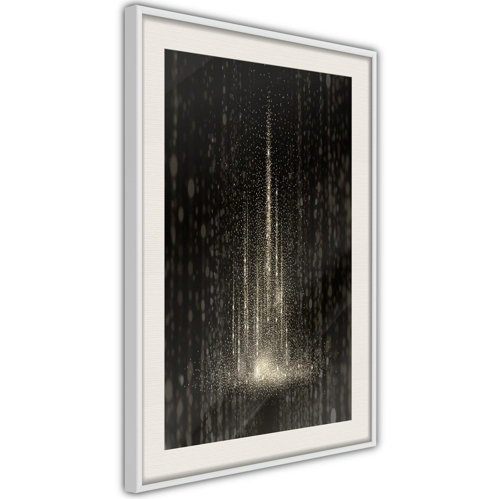 Inramad Poster / Tavla - Rain of Light-Poster Inramad-Artgeist-peaceofhome.se