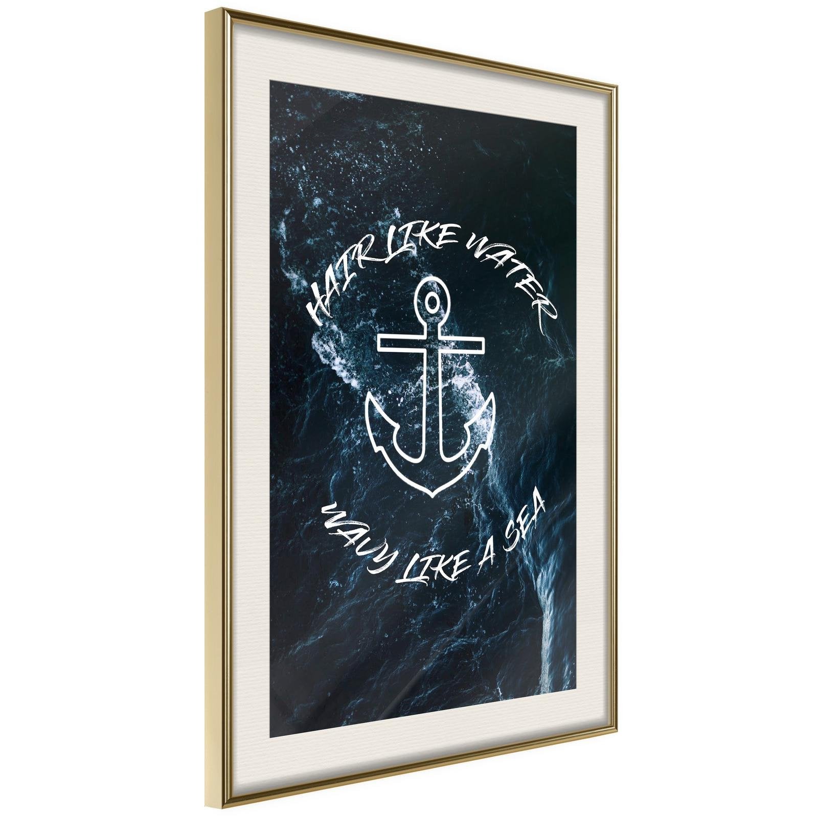 Inramad Poster / Tavla - Sailors' Loved One-Poster Inramad-Artgeist-peaceofhome.se