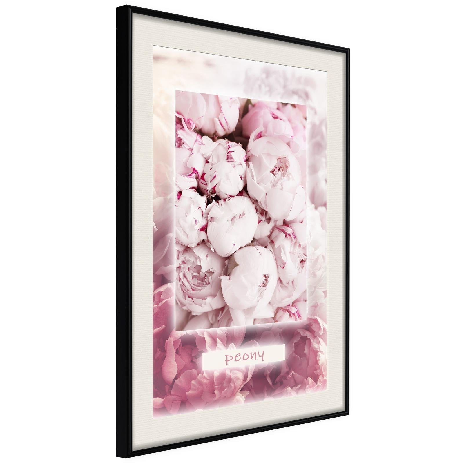 Inramad Poster / Tavla - Scent of Peonies-Affisch-Artgeist-peaceofhome.se