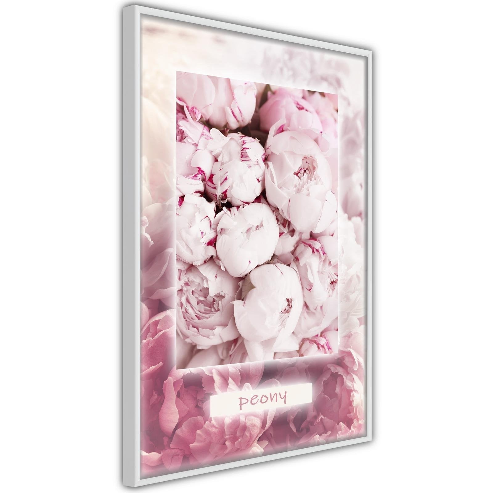 Inramad Poster / Tavla - Scent of Peonies-Affisch-Artgeist-peaceofhome.se