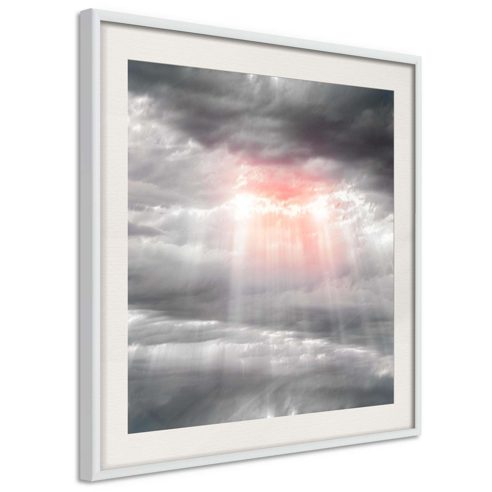 Inramad Poster / Tavla - Sign from Heaven-Poster Inramad-Artgeist-peaceofhome.se
