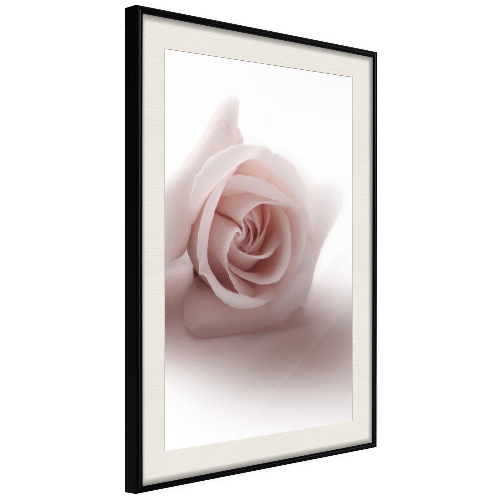 Inramad Poster / Tavla - Subtle Flower-Poster Inramad-Artgeist-peaceofhome.se