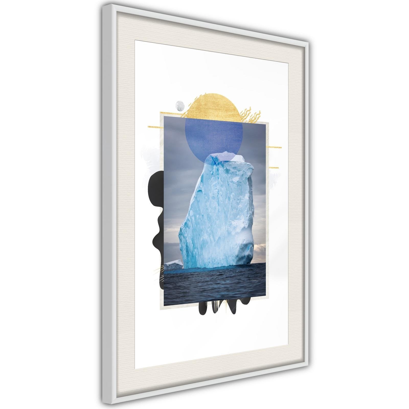 Inramad Poster / Tavla - Tip of the Iceberg-Poster Inramad-Artgeist-peaceofhome.se