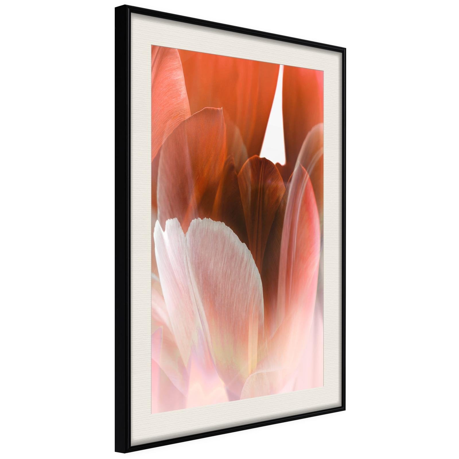 Inramad Poster / Tavla - Tulip Petals-Affisch-Artgeist-peaceofhome.se