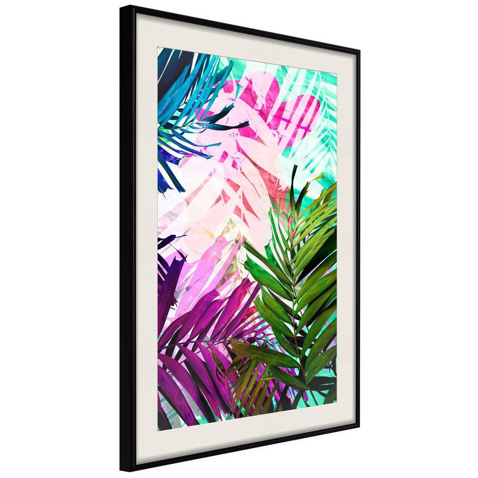 Inramad Poster / Tavla - Vibrant Jungle-Poster Inramad-Artgeist-peaceofhome.se