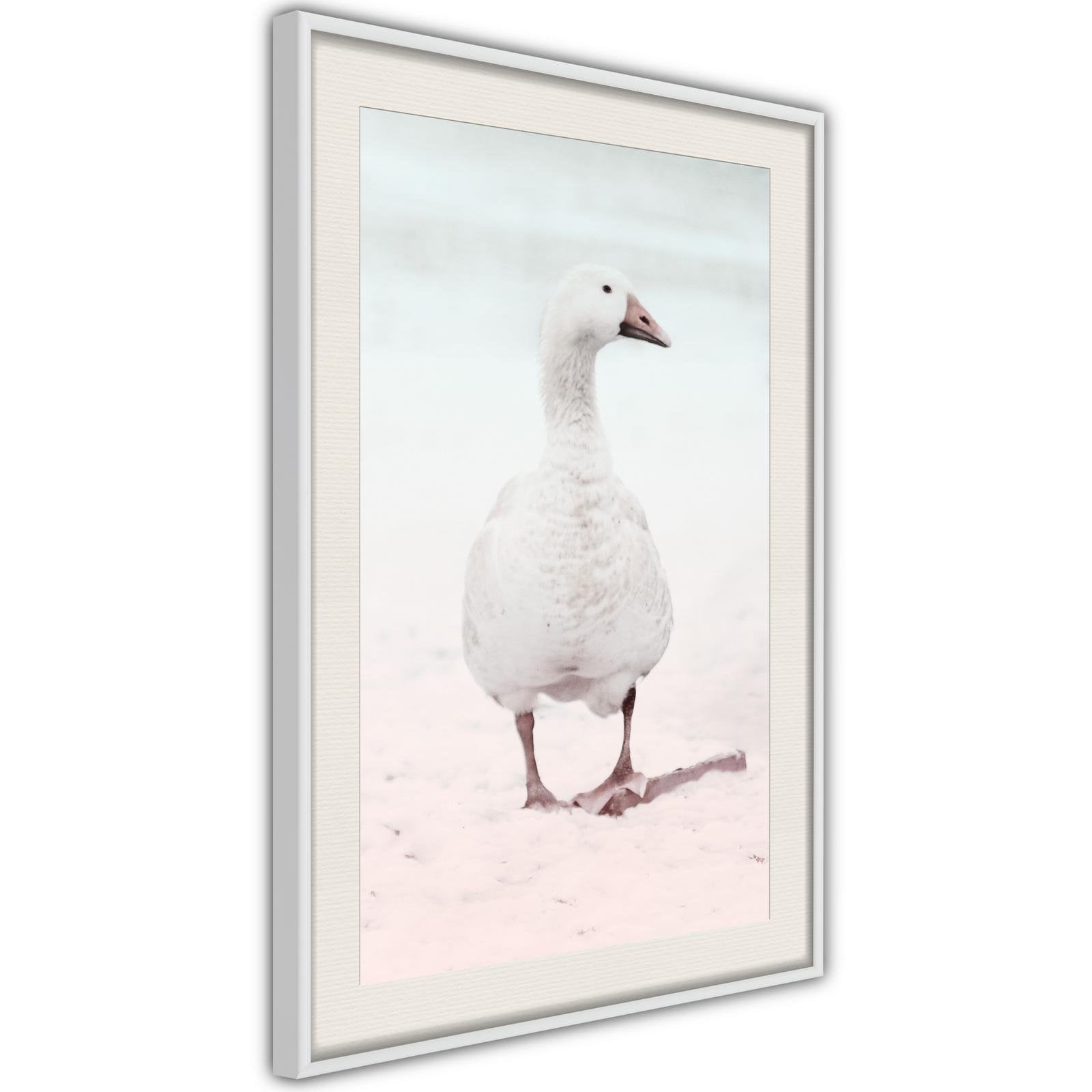 Inramad Poster / Tavla - Walking Goose-Affisch-Artgeist-peaceofhome.se