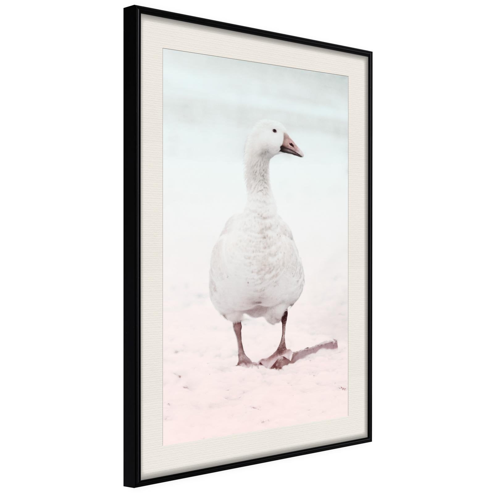 Inramad Poster / Tavla - Walking Goose-Affisch-Artgeist-peaceofhome.se