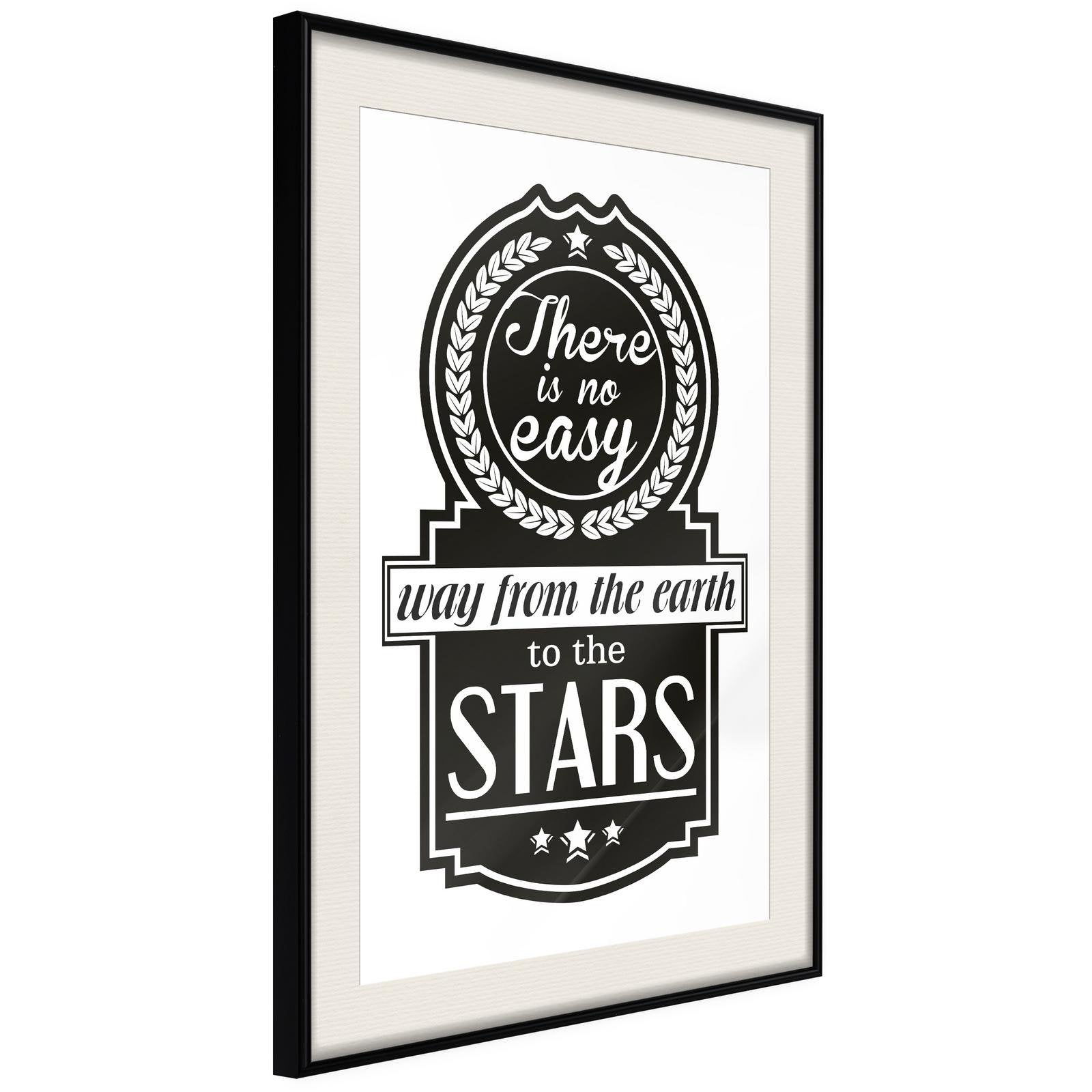 Inramad Poster / Tavla - Way to the Stars-Poster Inramad-Artgeist-peaceofhome.se