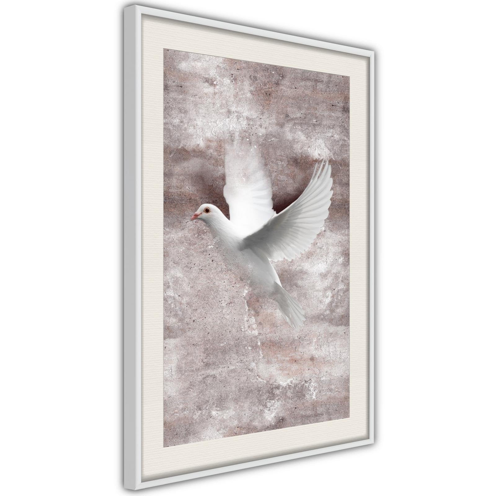 Inramad Poster / Tavla - White Dreams-Poster Inramad-Artgeist-peaceofhome.se