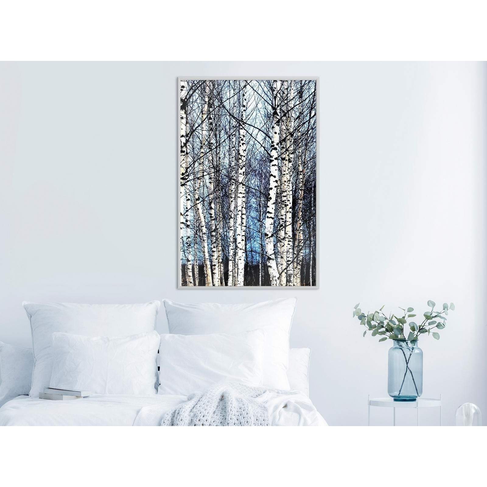 Inramad Poster / Tavla - Winter Birch Trees-Affisch-Artgeist-peaceofhome.se