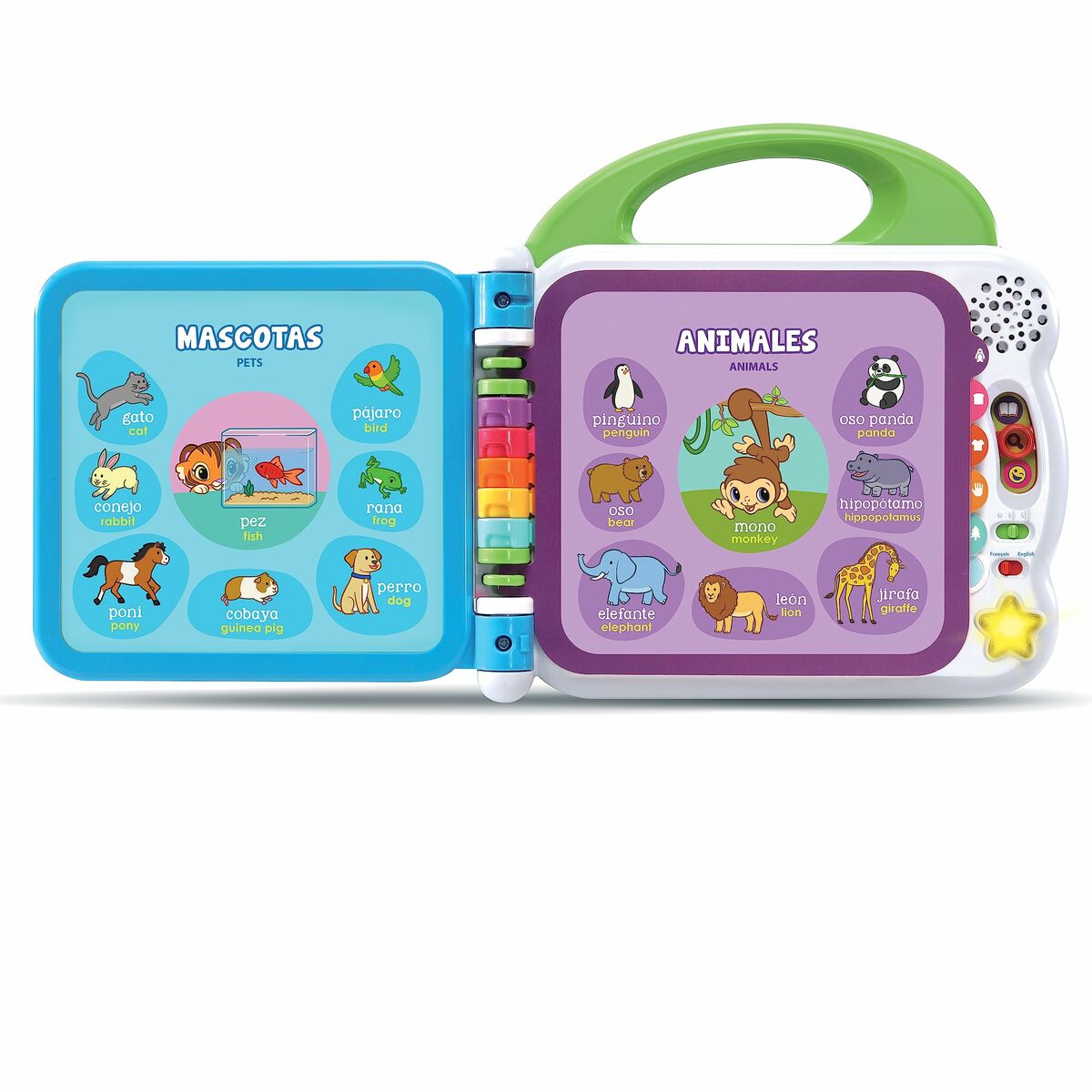 Interaktiv barnbok Vtech Mis primeras 100 palabras-Bebis, Leksaker för småbarn-Vtech-peaceofhome.se