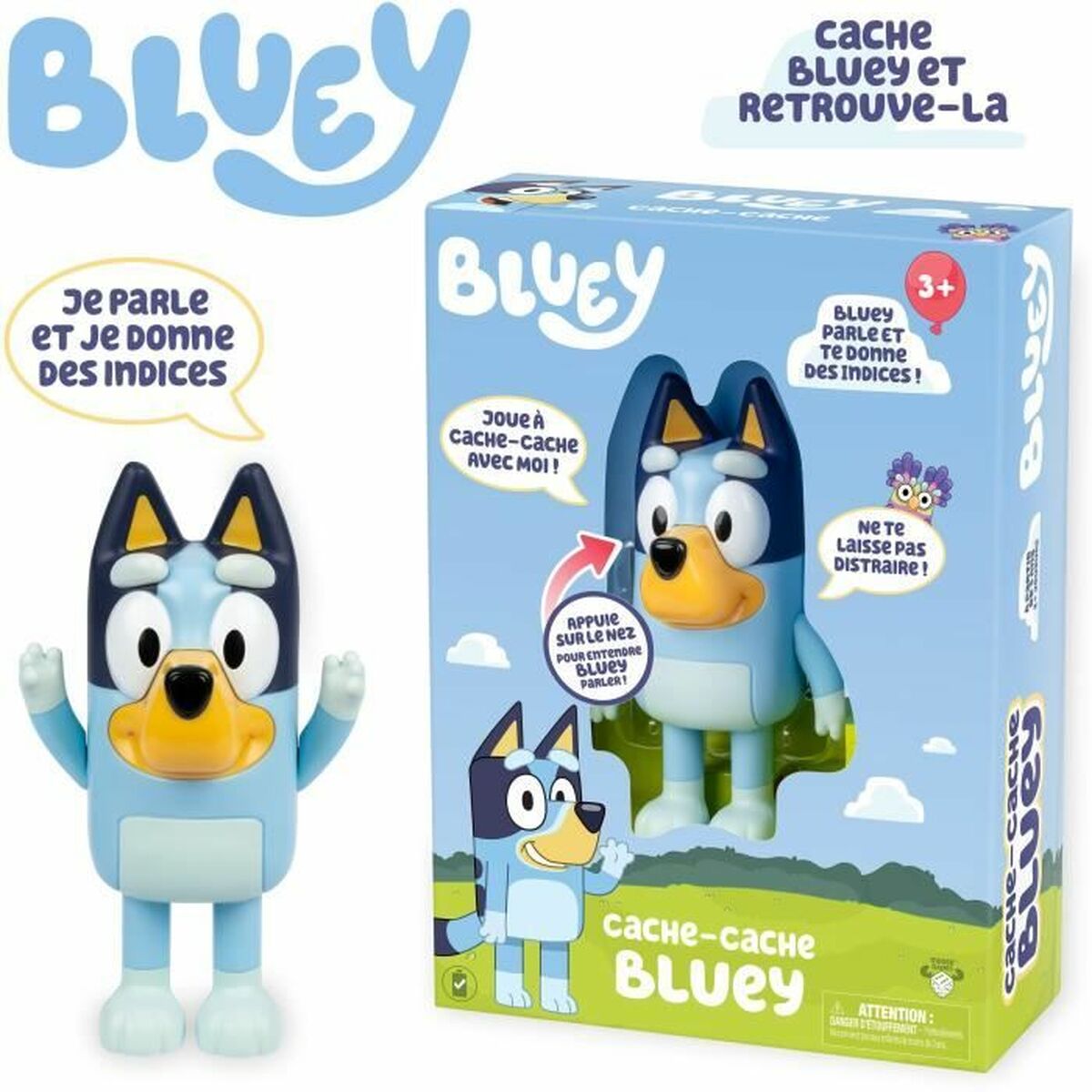 Interaktiv leksak Bluey 19,05 x 7,6 x 26,6 cm-Leksaker och spel, Elektroniska leksaker-Bluey-peaceofhome.se