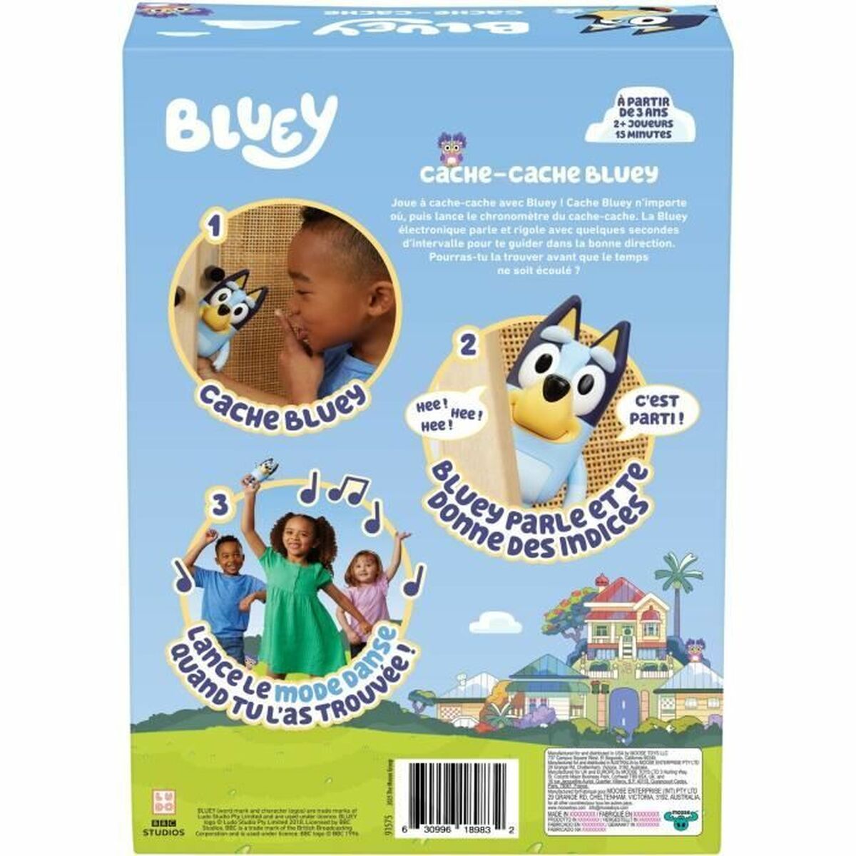 Interaktiv leksak Bluey 19,05 x 7,6 x 26,6 cm-Leksaker och spel, Elektroniska leksaker-Bluey-peaceofhome.se