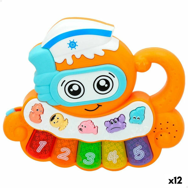 Interaktiv leksak Colorbaby 16,5 x 14,5 x 3,2 cm (12 antal)-Bebis, Leksaker för småbarn-Colorbaby-peaceofhome.se
