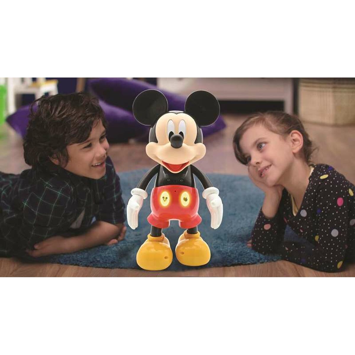 Interaktiv leksak Mickey Mouse 29,8 x 21 x 13,1 cm-Leksaker och spel, Elektroniska leksaker-Mickey Mouse-peaceofhome.se