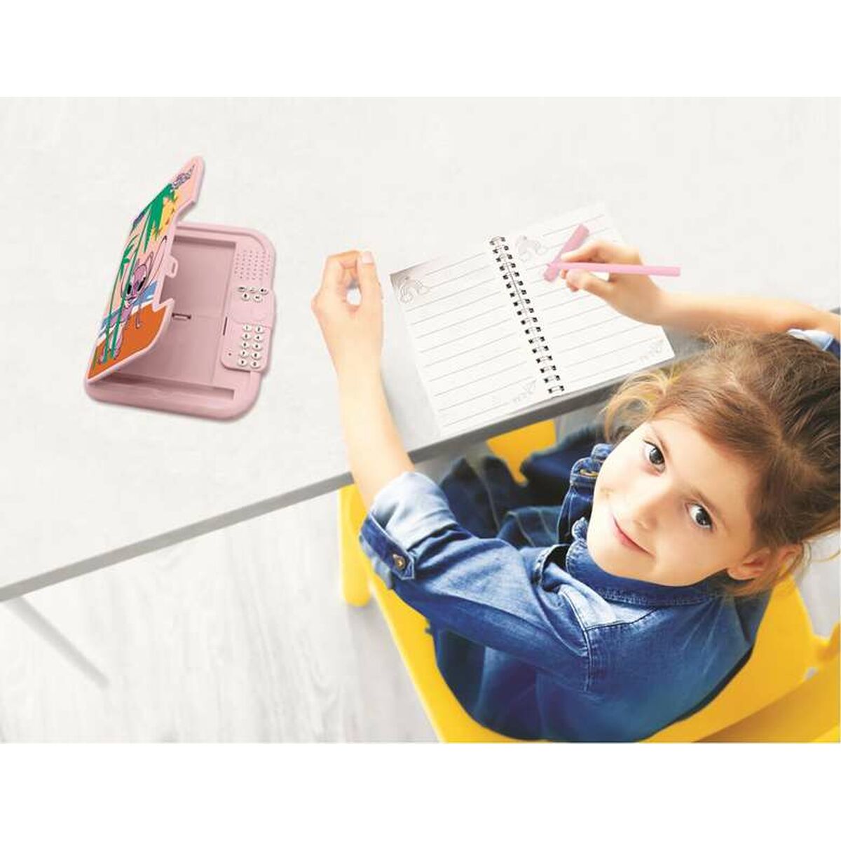 Interaktiv leksak Stitch Angel Rosa Dagbok-Leksaker och spel, Elektroniska leksaker-Stitch-peaceofhome.se