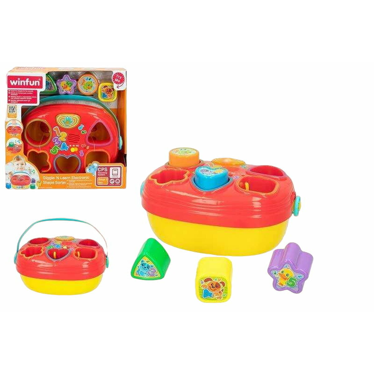 Interaktiv leksak Winfun-Bebis, Leksaker för småbarn-Winfun-peaceofhome.se