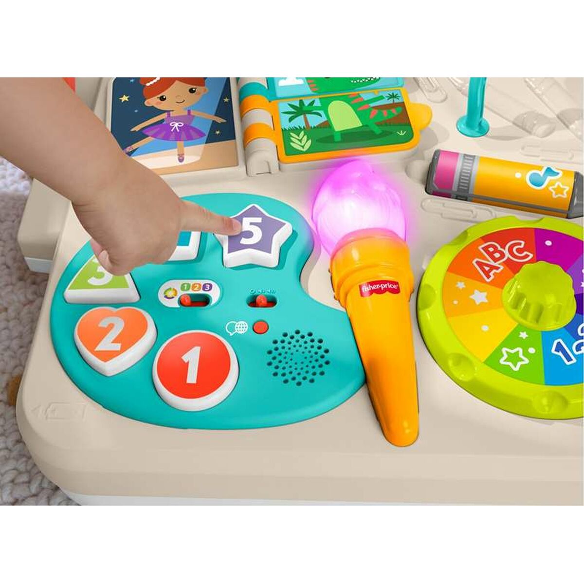 Interaktiv leksak för småbarn Fisher-Price-Bebis, Leksaker för småbarn-Fisher-Price-peaceofhome.se