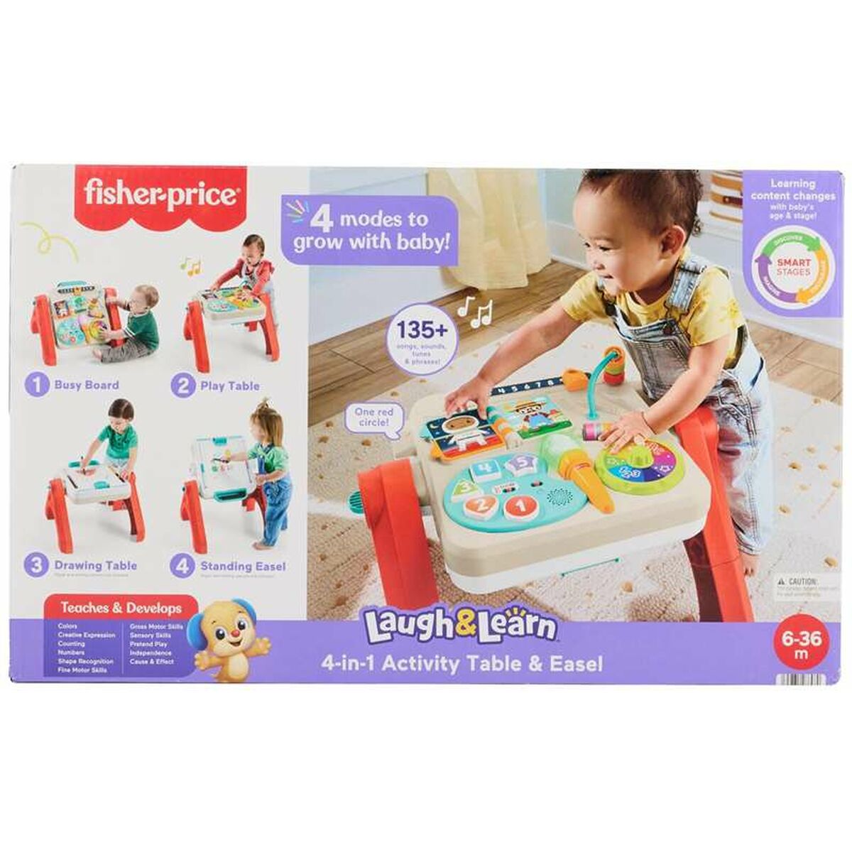 Interaktiv leksak för småbarn Fisher-Price-Bebis, Leksaker för småbarn-Fisher-Price-peaceofhome.se