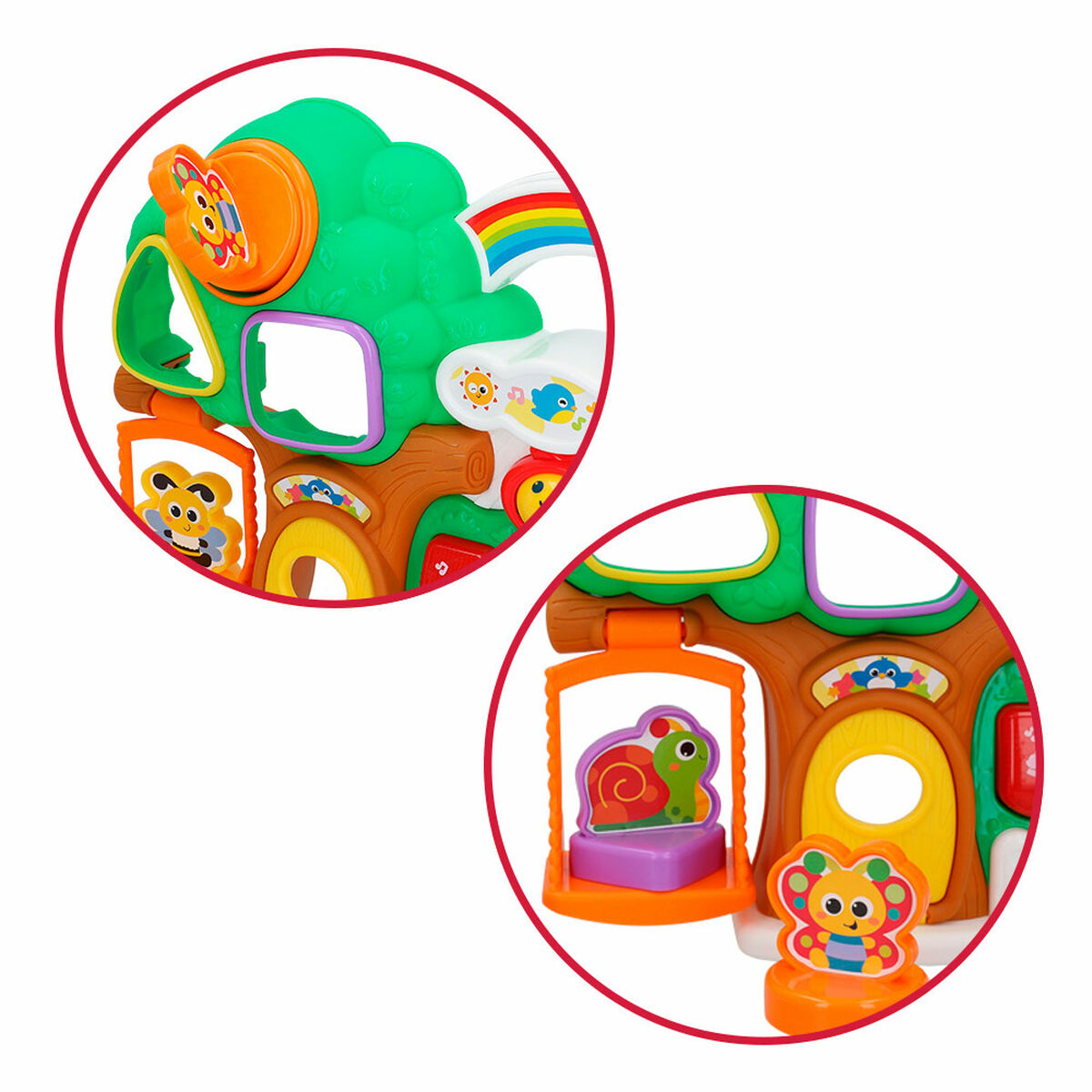 Interaktiv leksak för småbarn Winfun Hus 32 x 24,5 x 7 cm (6 antal)