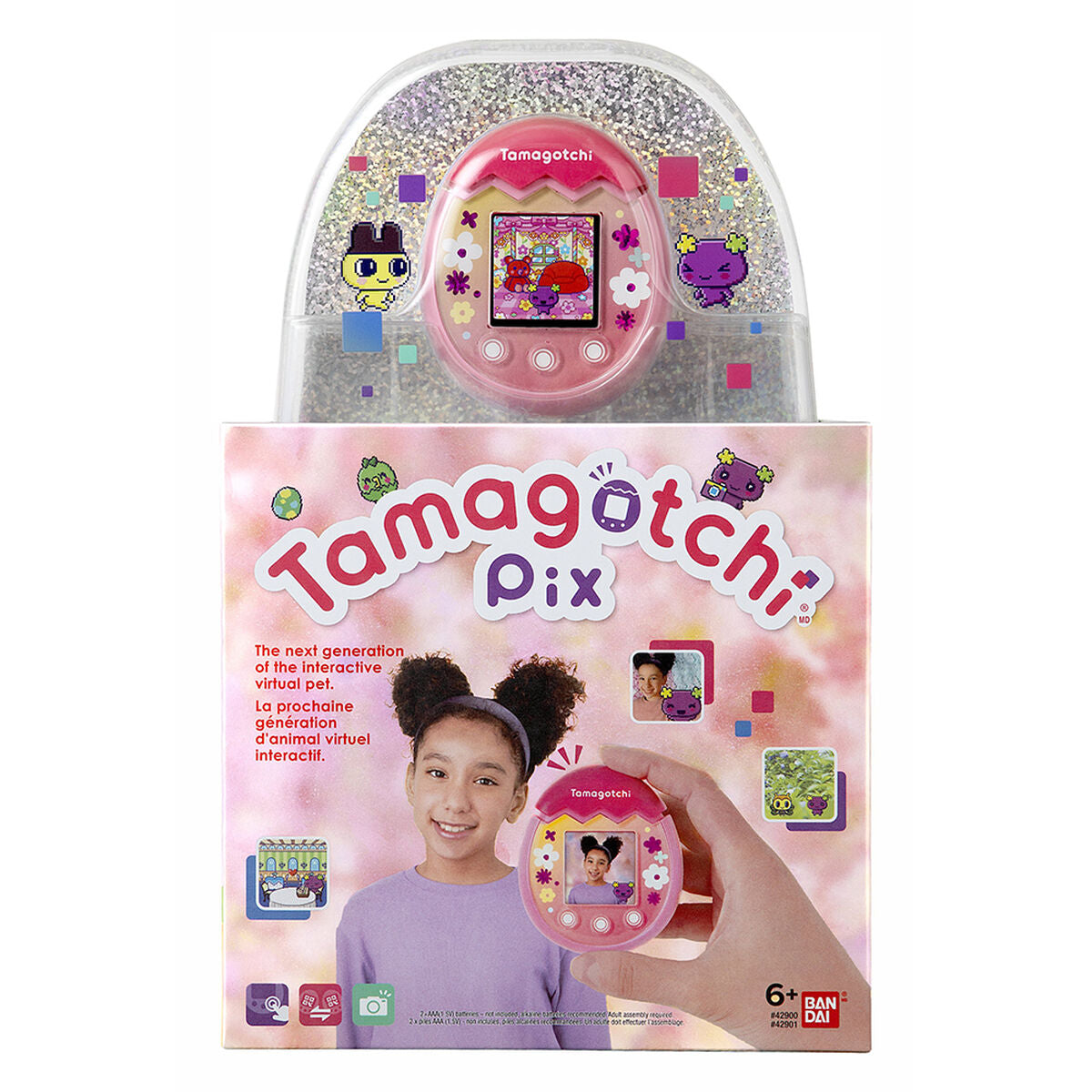 Interaktivt Husdjur Tamagotchi Färg Touch-kontroll-Leksaker och spel, Elektroniska leksaker-Tamagotchi-peaceofhome.se