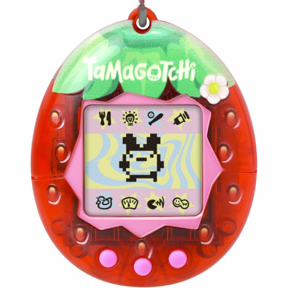 Interaktivt Husdjur Tamagotchi Fresh Strawberry-Leksaker och spel, Elektroniska leksaker-Tamagotchi-peaceofhome.se