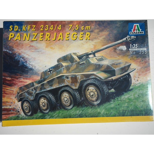 Italeri SD. KFZ 234 Panzerjaiger German Special Purpose 1:35 Scale Model 255 1/35-byggsatser-Klevrings Sverige-peaceofhome.se