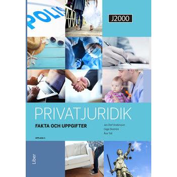 J2000 Privatjuridik Fakta och uppgifter Digitalbok (12 mån)-Digitala böcker-Liber-peaceofhome.se