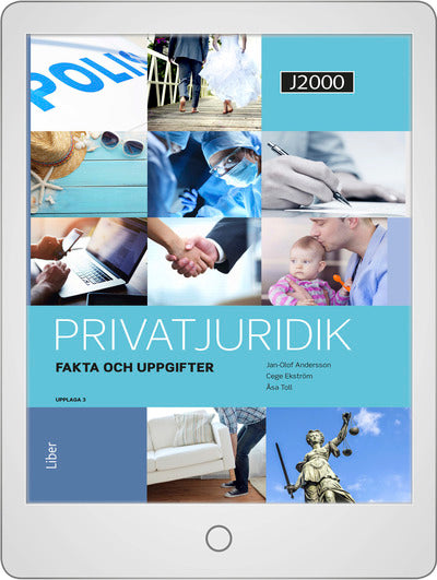 J2000 Privatjuridik Fakta och uppgifter Onlinebok-Digitala böcker-Liber-peaceofhome.se