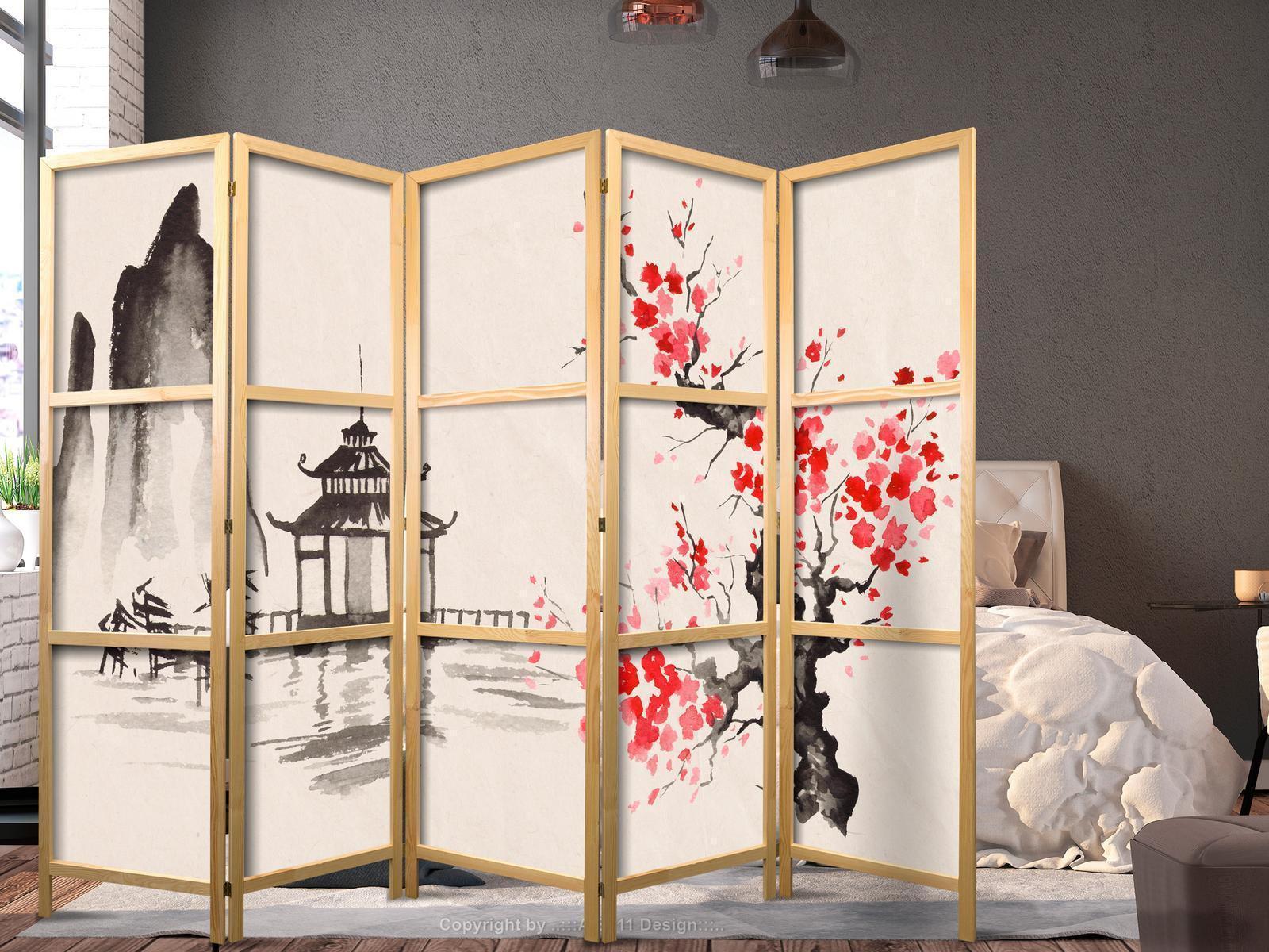 Japansk rumsavdelare - Mystical Calm-Japanska rumsavdelare-Artgeist-peaceofhome.se