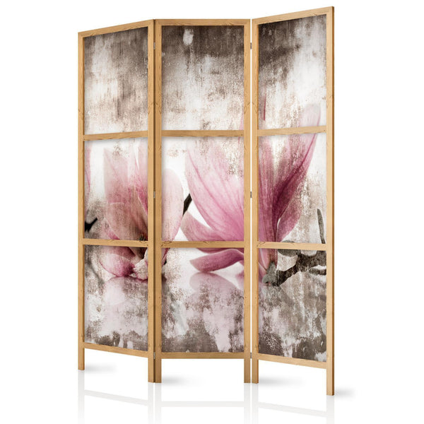 Japansk rumsavdelare - Retro Magnolias I-Japanska rumsavdelare-Artgeist-peaceofhome.se