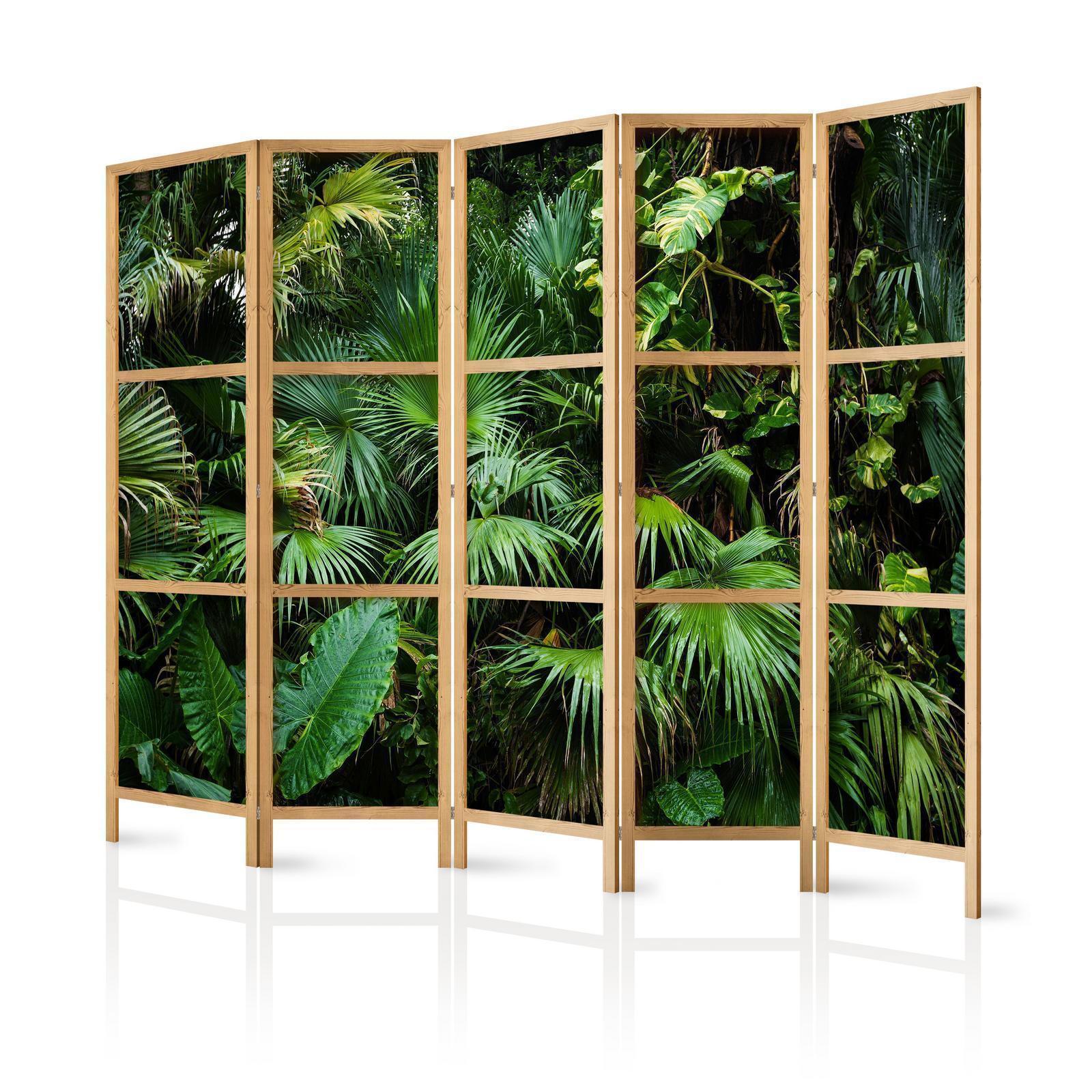 Japansk rumsavdelare - Sunny Jungle II-Japanska rumsavdelare-Artgeist-peaceofhome.se