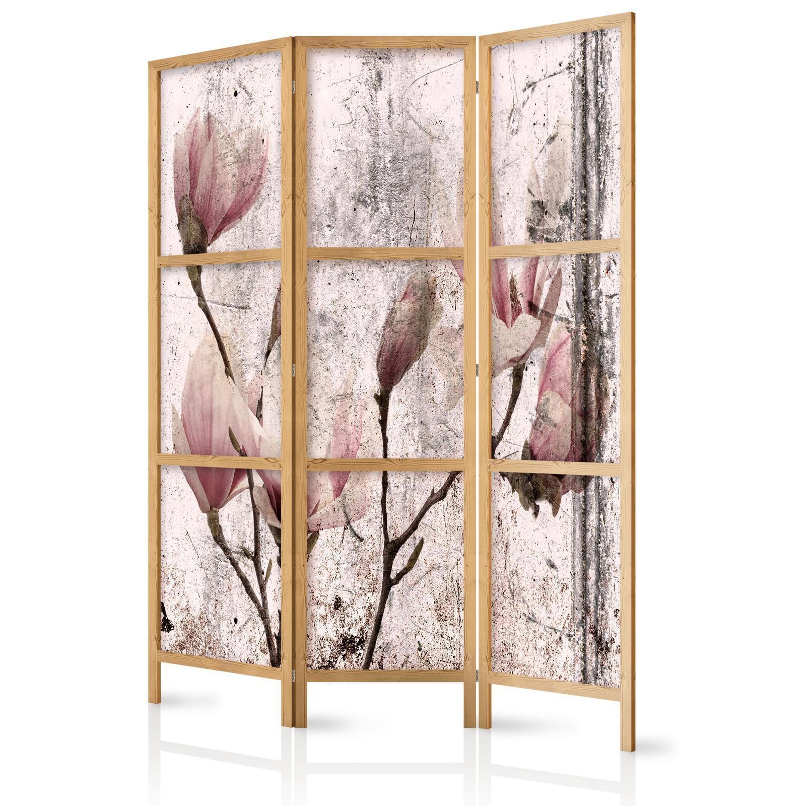 Japansk rumsavdelare - Vintage Magnolias I-Japanska rumsavdelare-Artgeist-peaceofhome.se