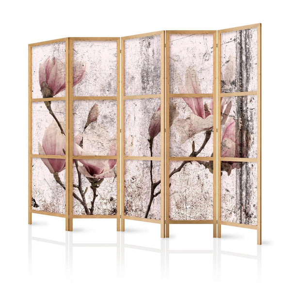 Japansk rumsavdelare - Vintage Magnolias II-Japanska rumsavdelare-Artgeist-peaceofhome.se
