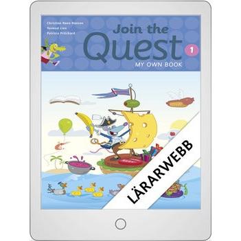 Join the Quest åk 1 Lärarwebb 12 mån-Digitala böcker-Liber-peaceofhome.se
