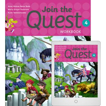 Join the Quest åk 4 Workbook med Digitalt Övningsmaterial-Digitala böcker-Liber-peaceofhome.se