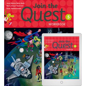 Join the Quest åk 5 Workbook med Digitalt Övningsmaterial-Digitala böcker-Liber-peaceofhome.se