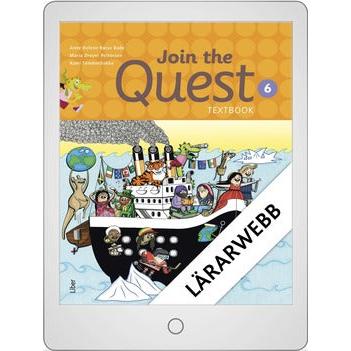 Join the Quest åk 6 Lärarwebb 12 mån-Digitala böcker-Liber-peaceofhome.se