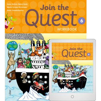 Join the Quest åk 6 Workbook med Digitalt Övningsmaterial-Digitala böcker-Liber-peaceofhome.se