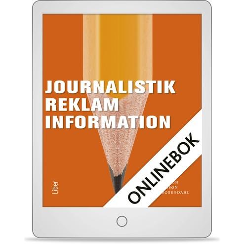 Journalistik, reklam och information Onlinebok (12 mån)-Digitala böcker-Liber-peaceofhome.se